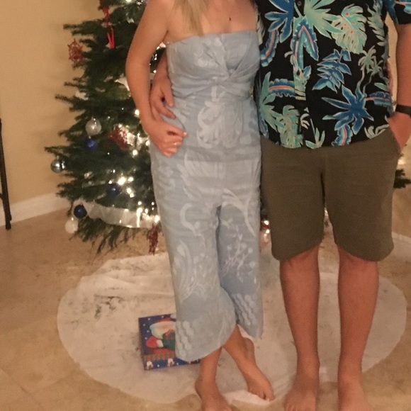 Anthropologie Strapless Jumpsuit - Picture 5 of 5